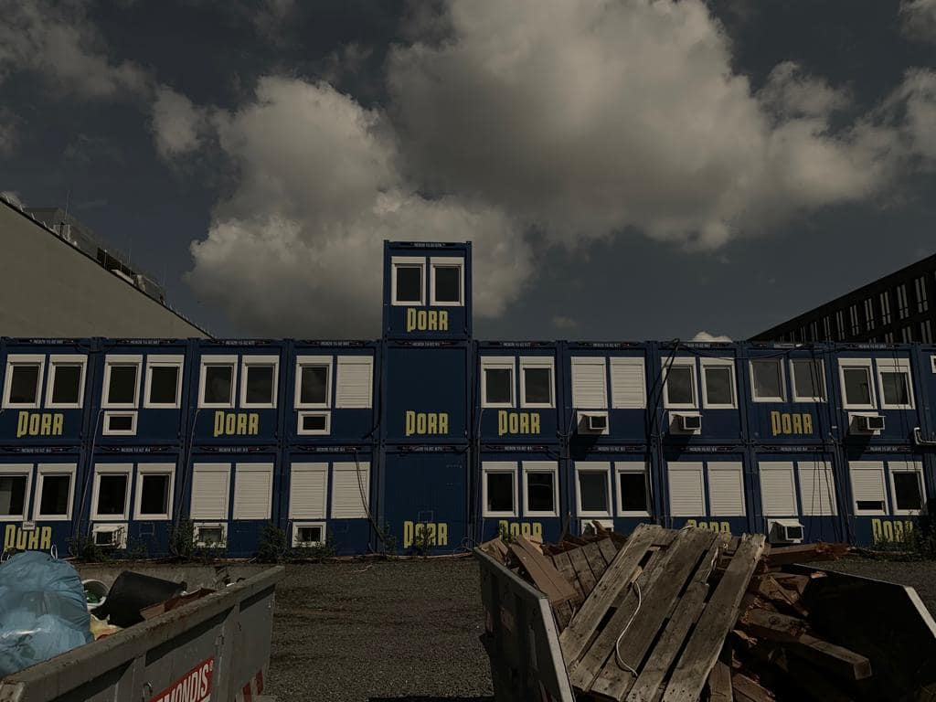 Containerreinigung für die Porr Gruppe